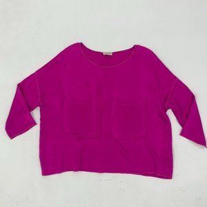 By Malene Birger fushia crop top